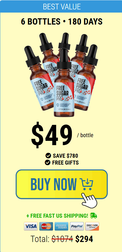 free sugar pro 6 bottle