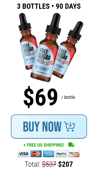 free sugar pro 3 bottle